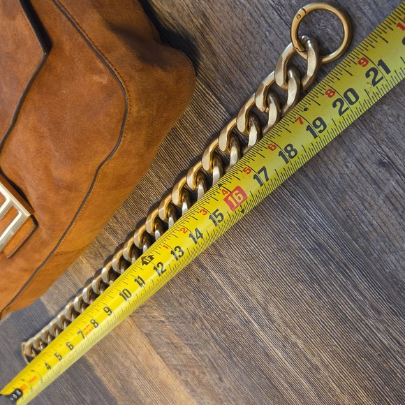 Fendi Baguette Carmel Brown Suede Gold Hardware Bag Italy Bonus Unbranded Strap - Picture 12 of 17
